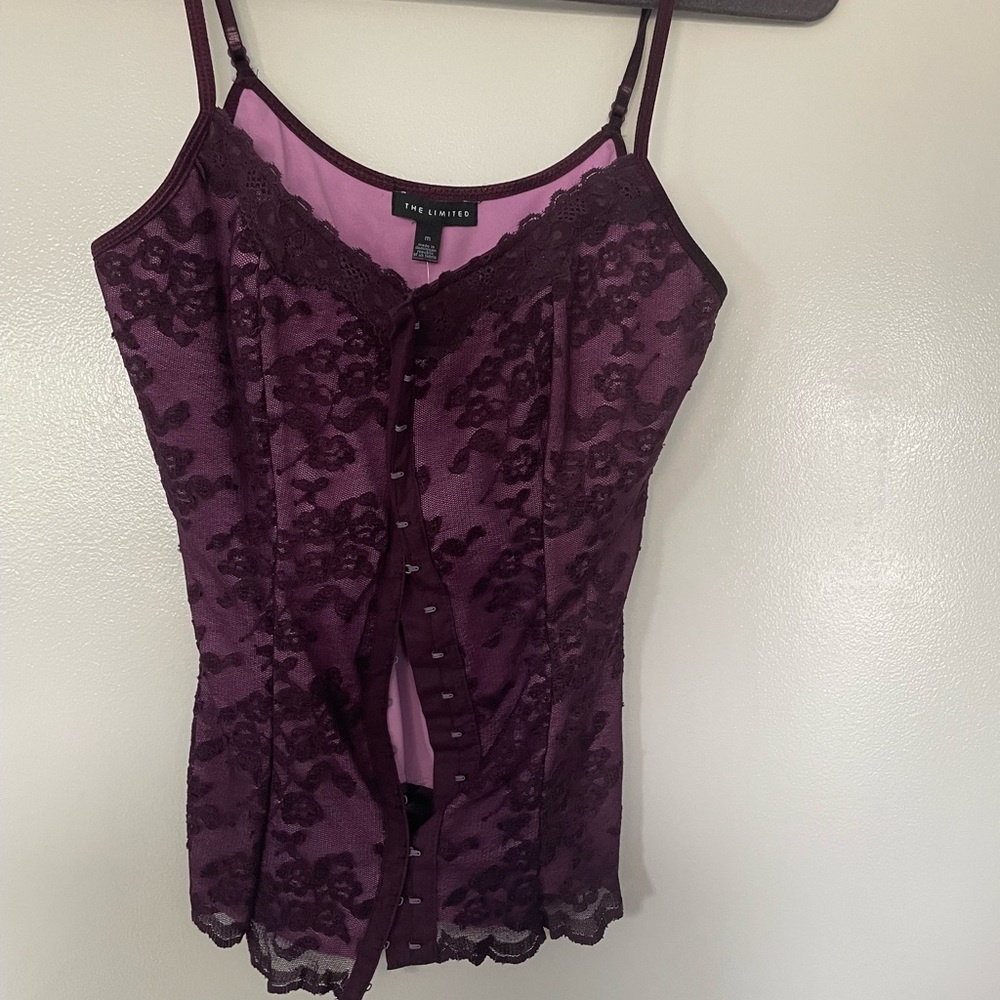 NWT Limited lace corset top